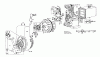 Toro 31820 (832) - 832 Snowthrower, 1972 (200001-299999) Ersatzteile REWIND STARTER FOR BRIGGS & STRATTON MODEL NO. 170402, TYPE 1185-01 & MODEL NO. 190402, TYPE 0702-01 (7 H.P. SNOWTHROWER MODEL N