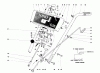 Toro 31663 (526) - 526 Snowthrower, 1973 (3000001-3999999) Ersatzteile HANDLE ASSEMBLY
