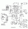 Toro 31763 (726) - 726 Snowthrower, 1974 (4000001-4999999) Ersatzteile ENGINE MODEL NO. 190402 TYPE 0754 BRIGGS & STRATTON