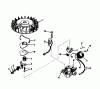 Toro 31301 - Snowhound, 1968 (8000001-8999999) Ersatzteile MAGNETO NO. 610690A