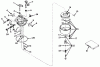 Toro 31301 - Snowhound, 1971 (1000001-1999999) Ersatzteile CARBURETOR NO. 630958B