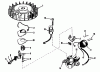 Toro 31301 - Snowhound, 1971 (1000001-1999999) Ersatzteile MAGNETO NO. 610690A