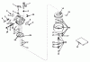 Toro 31302 - Snowhound, 1972 (2000001-2999999) Ersatzteile CARBURETOR NO. 630958B