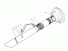 Toro 62912 - 5 hp Lawn Vacuum, 1988 (8000001-8999999) Ersatzteile VACUUM HOSE KIT (MODEL 59085) (OPTIONAL)