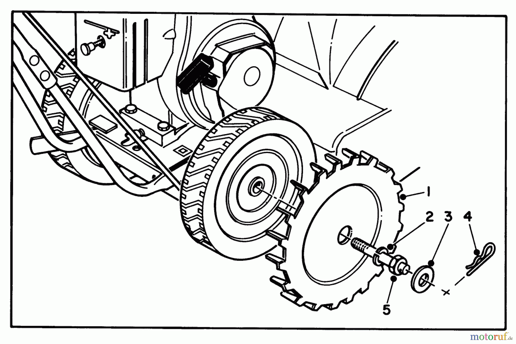Toro Neu Snow Blowers/Snow Throwers Seite 1 31302 - Toro Snowhound, 1972 (2000001-2999999) TRACTION DISC KIT MODEL 11-9780