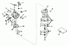 Toro 31303 - Snowhound, 1973 (3000001-3999999) Ersatzteile CARBURETOR NO. 630958B