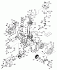 Toro 31303 - Snowhound, 1973 (3000001-3999999) Ersatzteile ENGINE H35-45228G TECUMSEH PRODUCTS COMPANY