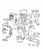 Toro 31823 (832)- 832 Snowthrower, 1974 (4000001-4999999) Ersatzteile ENGINE MODEL NO. 190402 TYPE 0755 BRIGGS & STRATTON
