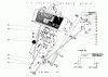 Toro 31823 (832)- 832 Snowthrower, 1974 (4000001-4999999) Ersatzteile HANDLE ASSEMBLY