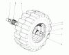 Toro 31823 (832)- 832 Snowthrower, 1974 (4000001-4999999) Ersatzteile WHEEL ASSEMBLY