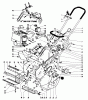 Toro 31411 - Snow Pup, 1968 (8000001-8999999) Ersatzteile MAIN FRAME