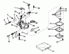 Toro 31411 - Snow Pup, 1969 (9000001-9999999) Ersatzteile CARBURETOR MODEL NO. 631507
