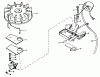 Toro 31411 - Snow Pup, 1969 (9000001-9999999) Ersatzteile MAGNETO MODEL NO. 610659