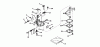 Toro 31411 - Snow Pup, 1971 (1000001-1999999) Ersatzteile CARBURETOR MODEL NO. 631394