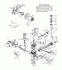 Toro 31411 - Snow Pup, 1971 (1000001-1999999) Ersatzteile ENGINE MODEL NO. AH-520 TYPES 1401F & 1450E