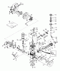 Toro 31502 - Snow Pup, 1972 (2000001-2999999) Ersatzteile ENGINE, MODEL NO. AH-520 TYPES 1401F & 1450E