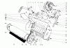 Toro 31502 - Snow Pup, 1972 (2000001-2999999) Ersatzteile LOWER MAIN FRAME
