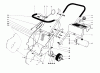 Toro 31502 - Snow Pup, 1975 (5000001-5999999) Ersatzteile UPPER MAIN FRAME