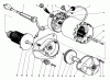 Toro 31451 - Snow Pup (electric), 1968 (8000001-8999999) Ersatzteile HOWARD ELECTRIC MOTOR
