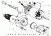 Toro 31453 - Snow Pup (electric), 1972 (2000001-2999999) Ersatzteile HOWARD ELECTRIC MOTOR