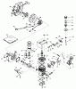 Toro 31505 - Snowmaster, 1975 (5000001-5999999) Ersatzteile ENGINE ASSEMBLY ENGINE, TECUMSEH MODEL NO. AH 520 TYPE 1574