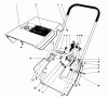 Toro 31506 - Snowmaster, 1976 (6000001-6999999) Ersatzteile SHROUD AND HANDLE ASSEMBLY