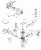 Toro 31506 - Snowmaster, 1977 (7000001-7999999) Ersatzteile ENGINE ASSEMBLY ENGINE, TECUMSEH MODEL NO. AH 520 TYPE 1574B
