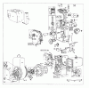 Toro 31655 (732) - 732 Snowthrower, 1970 (0000001-0999999) Ersatzteile ENGINE MODEL 170402 (RECOIL)