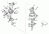 Toro 31624 (524) - 524 Snowthrower, 1974 (4000001-4999999) Ersatzteile (5 H.P. SNOWTHROWER MODEL NO. 31624)