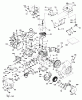 Toro 31624 (524) - 524 Snowthrower, 1974 (4000001-4999999) Ersatzteile ENGINE, TECUMSEH MODEL NO. H50-65279J (5 H.P. SNOWTHROWER MODEL NO. 31624)