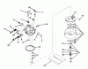 Toro 31677 (724) - 724 Snowthrower, 1975 (5000001-5999999) Ersatzteile CARBURETOR NO. 631459 (7 H.P. SNOWTHROWER MODEL NO. 31677)