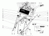 Toro 31677 (724) - 724 Snowthrower, 1975 (5000001-5999999) Ersatzteile HANDLE ASSEMBLY
