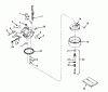 Toro 31625 (524) - 524 Snowthrower, 1976 (6000001-6999999) Ersatzteile CARBURETOR NO. 631920 (7 H.P. SNOWTHROWER MODEL NO. 31677)