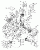 Toro 31625 (524) - 524 Snowthrower, 1976 (6000001-6999999) Ersatzteile ENGINE, TECUMSEH MODEL NO. HS50-67074A (5 H.P. SNOWTHROWER MODEL NO. 31625)