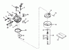 Toro 31625 (524) - 524 Snowthrower, 1977 (7000001-7999999) Ersatzteile CARBURETOR NO. 631916 (5 H.P. SNOWTHROWER MODEL NO. 31625)