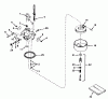Toro 31625 (524) - 524 Snowthrower, 1977 (7000001-7999999) Ersatzteile CARBURETOR NO. 631920 (7 H.P. SNOWTHROWER MODEL NO. 31677)