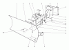 Toro 31625 (524) - 524 Snowthrower, 1977 (7000001-7999999) Ersatzteile GRADER BLADE ASSEMBLY MODEL 59051