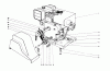 Toro 31756 (726) - 726 Snowthrower, 1973 (3000001-3999999) Ersatzteile ENGINE ASSEMBLY