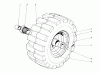 Toro 31756 (726) - 726 Snowthrower, 1973 (3000001-3999999) Ersatzteile WHEEL ASSEMBLY