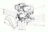 Toro 31763 (826) - 826 Snowthrower, 1975 (5000001-5999999) Ersatzteile ENGINE ASSEMBLY