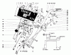 Toro 31823 (832) - 832 Snowthrower, 1976 (6000001-6999999) Ersatzteile HANDLE ASSEMBLY