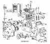 Toro 31995 (1032) - 1032 Snowthrower, 1975 (5000001-5999999) Ersatzteile ENGINE BRIGGS & STRATTON MODEL NO. 251417 TYPE NO. 0140-01 #1