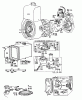 Toro 31995 (1032) - 1032 Snowthrower, 1975 (5000001-5999999) Ersatzteile ENGINE BRIGGS & STRATTON MODEL NO. 251417 TYPE NO. 0140-01 #2