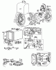 Toro 31995 (1032) - 1032 Snowthrower, 1976 (6000001-6999999) Ersatzteile ENGINE BRIGGS & STRATTON MODEL NO. 251417 TYPE NO. 0140-01 #2