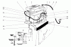 Toro 31995 (1032) - 1032 Snowthrower, 1977 (7000001-7999999) Ersatzteile BATTERY AND WIRING DIAGRAM