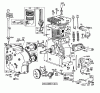 Toro 31995 (1032) - 1032 Snowthrower, 1977 (7000001-7999999) Ersatzteile ENGINE BRIGGS & STRATTON MODEL NO. 251417 TYPE NO. 0173-01 #1
