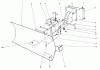 Toro 31995 (1032) - 1032 Snowthrower, 1977 (7000001-7999999) Ersatzteile GRADER BLADE ASSEMBLY (MODEL NO. 59051)