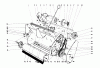 Toro 38000 (S-120) - S-120 Snowthrower, 1979 (9000001-9999999) Ersatzteile LOWER MAIN FRAME ASSEMBLY