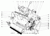 Toro 38000 (S-120) - S-120 Snowthrower, 1981 (1000001-1006870) Ersatzteile LOWER MAIN FRAME ASSEMBLY