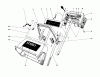 Toro 38000 (S-120) - S-120 Snowthrower, 1985 (5000001-5999999) Ersatzteile HANDLE ASSEMBLY